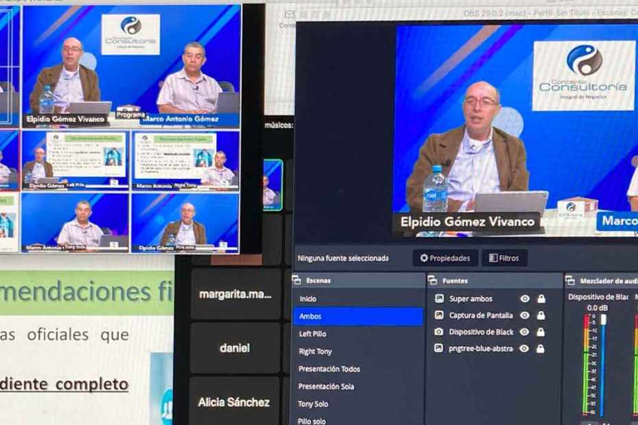 sistema multiples camaras para eventos