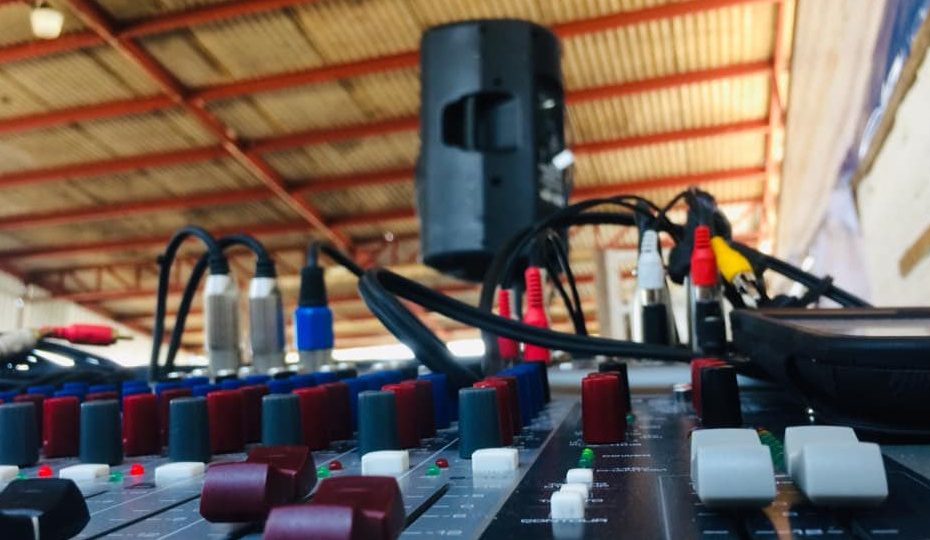 equipo de audio para conferencias