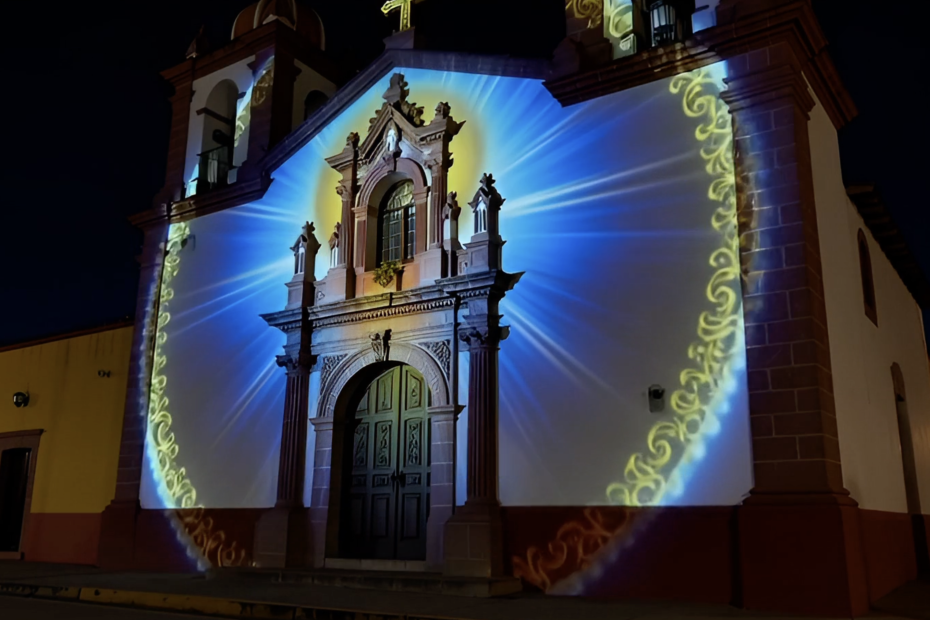 videomapping en eventos religiosos