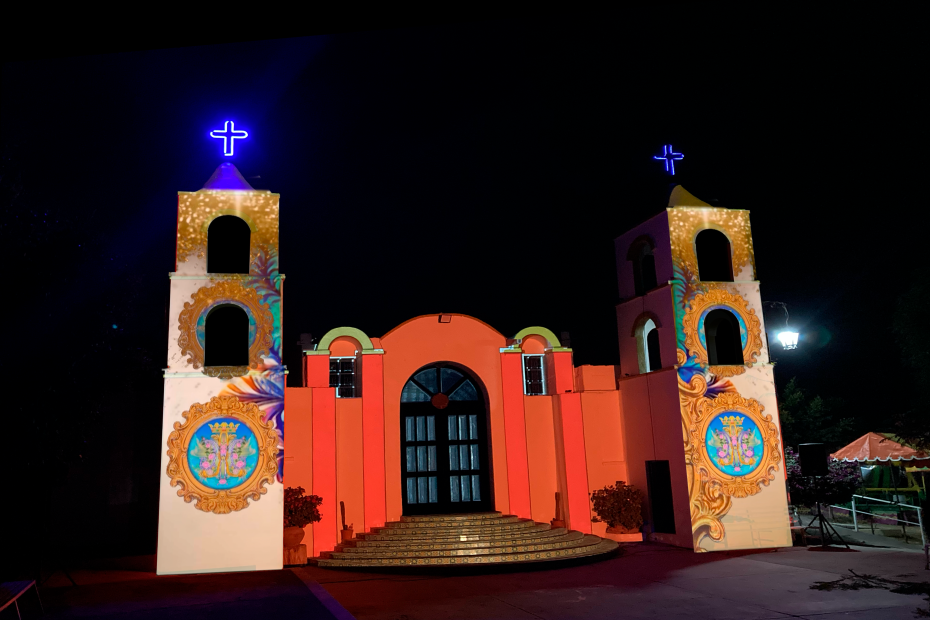 Video Mapping para templos 03