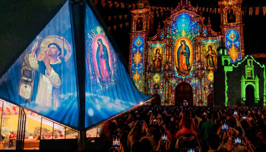 Video Mapping para fiestas patronales