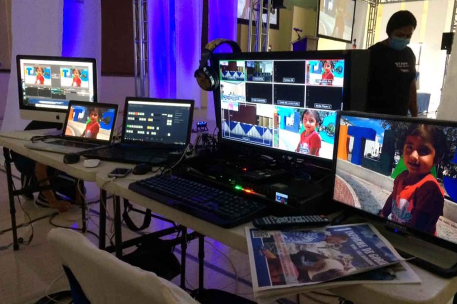 transmisión de eventos empresariales, streaming para eventos empresariales, transmisión en vivo profesional, errores en transmisiones en vivo, streaming multicámara, producción audiovisual para eventos, eventos híbridos, circuito cerrado para eventos,