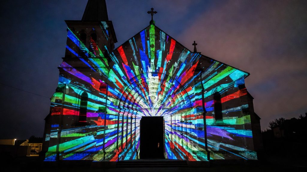 videomapping en fiestas patronales