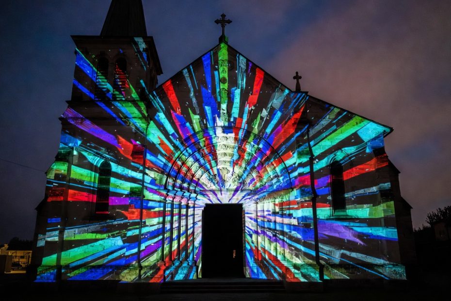 videomapping en fiestas patronales