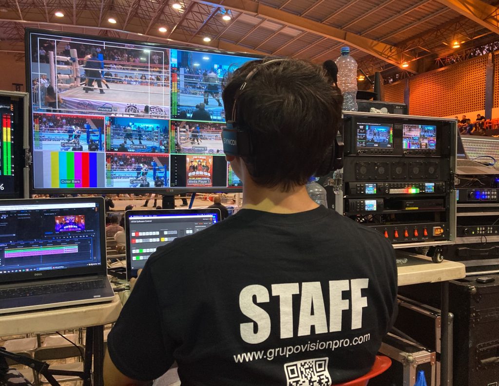 qué necesito para transmitir un evento